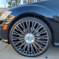 22"new Staggerd MERCEDES Benz S550/S580 Wheels & New Tires
