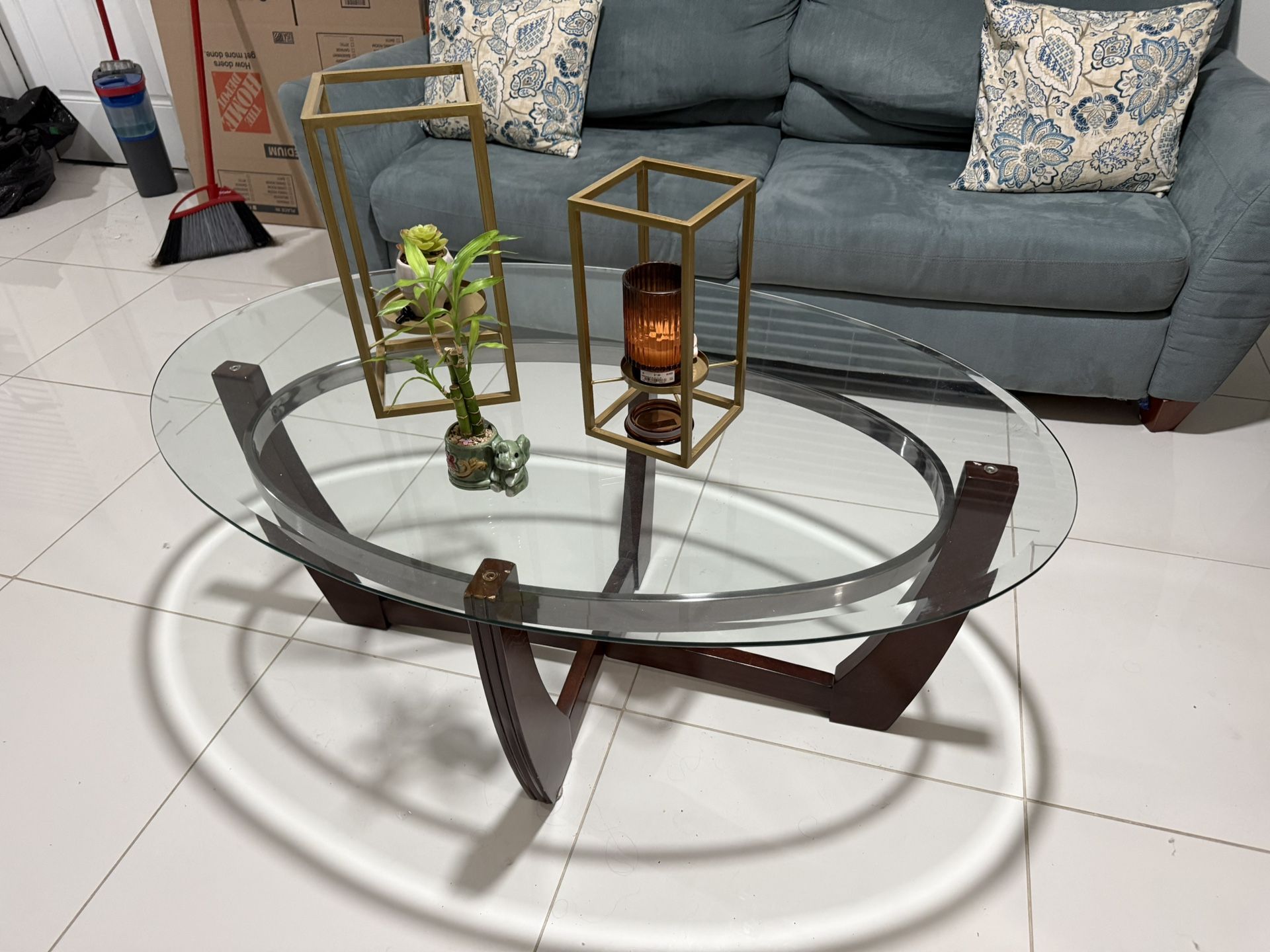 Coffee Table And One Side Table