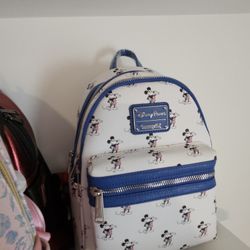 Mickey Mouse Americana Patriotic USA Loungefly  Backpack
