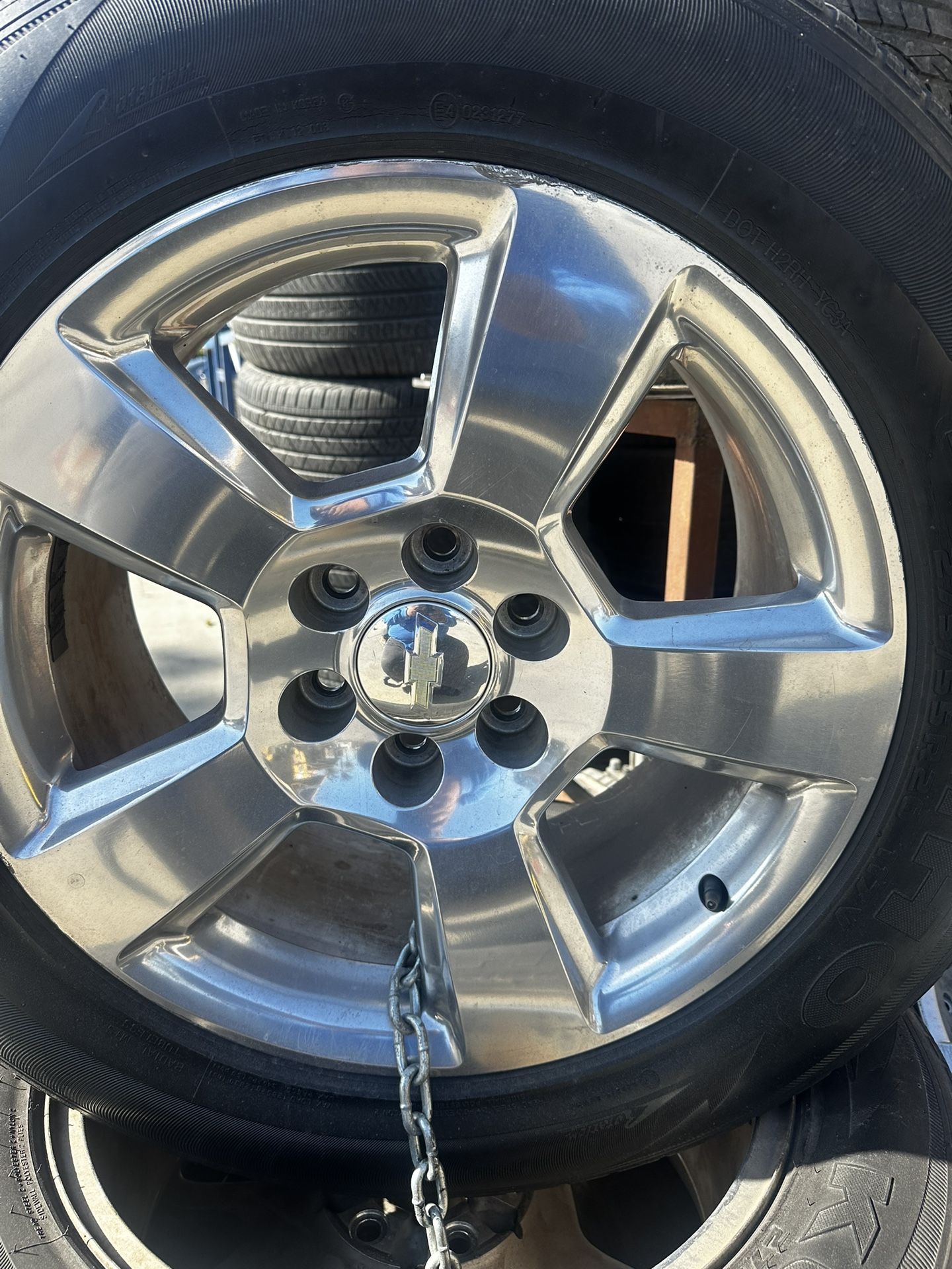 Wheels 20” And Tires For Chevy