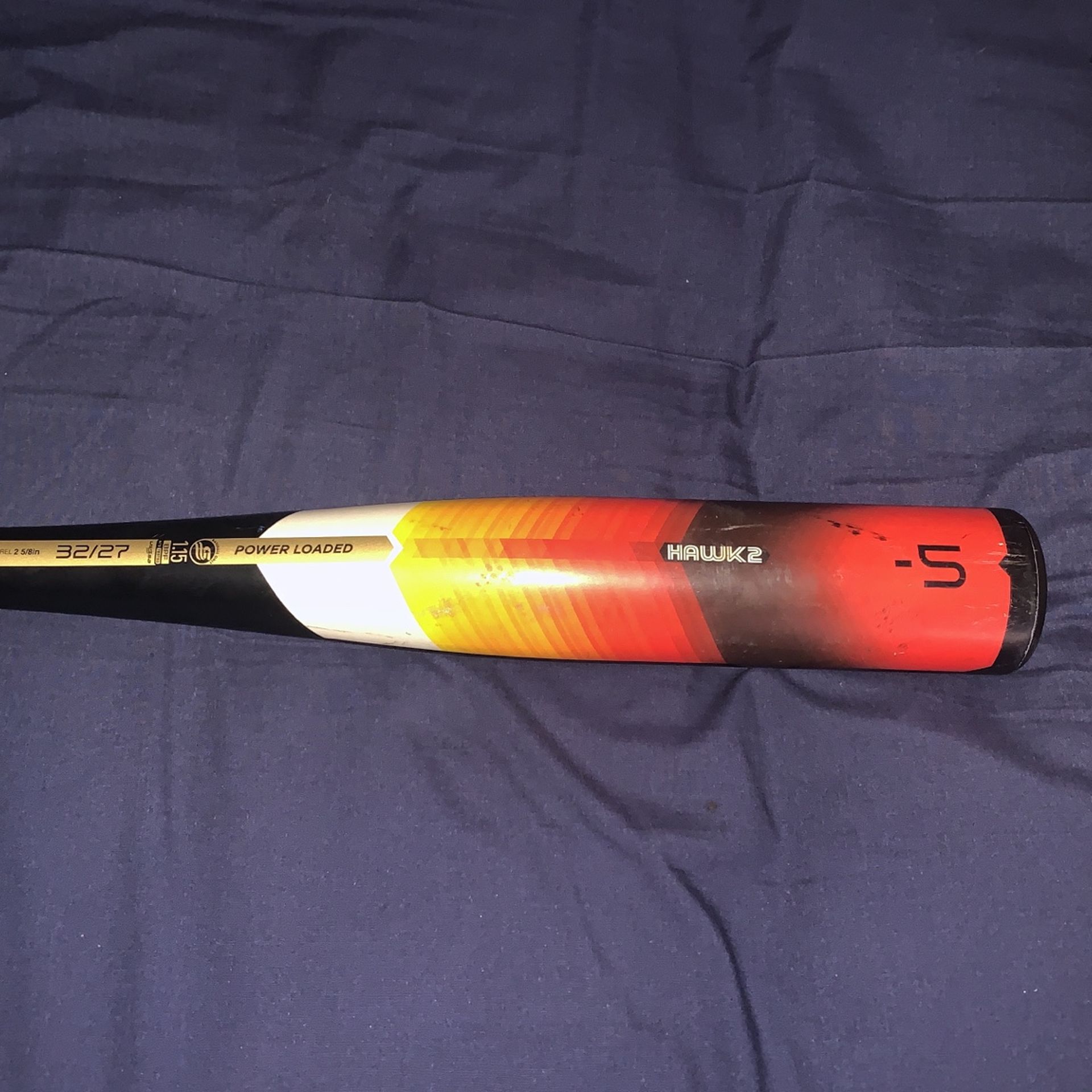 Batte Baseball USSSA Warstic The Hawk 2 Red Tail 2020 (–10) 28 Pouces – Jeune, Alloy, Extrémité Alourdie