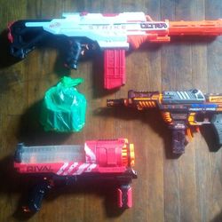 NURF GUNS AND BULLETS