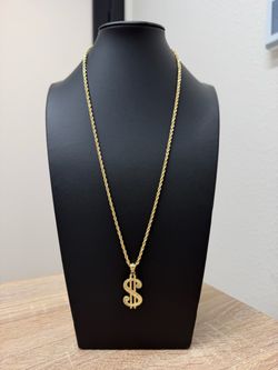 24” 3MM 10K Yellow Gold Rope Set