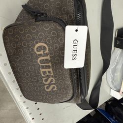 Brown Guess Crossbody Bag