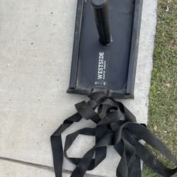 weight sled with weights 