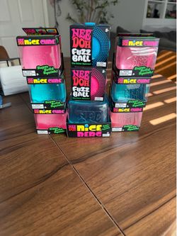 New Needoh fuzz ball, nice cube and nice berg $15-$20 each