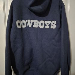 Dallas Cowboys Small G-III Zip-up fleece lined Hoodie Jacket