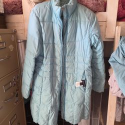 Lands End Long Cozy Jacket 