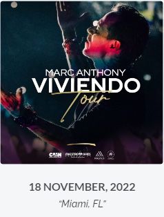 Marc Anthony Viviendo 2022 Tour @ Miami FTX