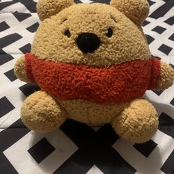 Disney Winnie The Pooh Roundball Plush 8 Inch