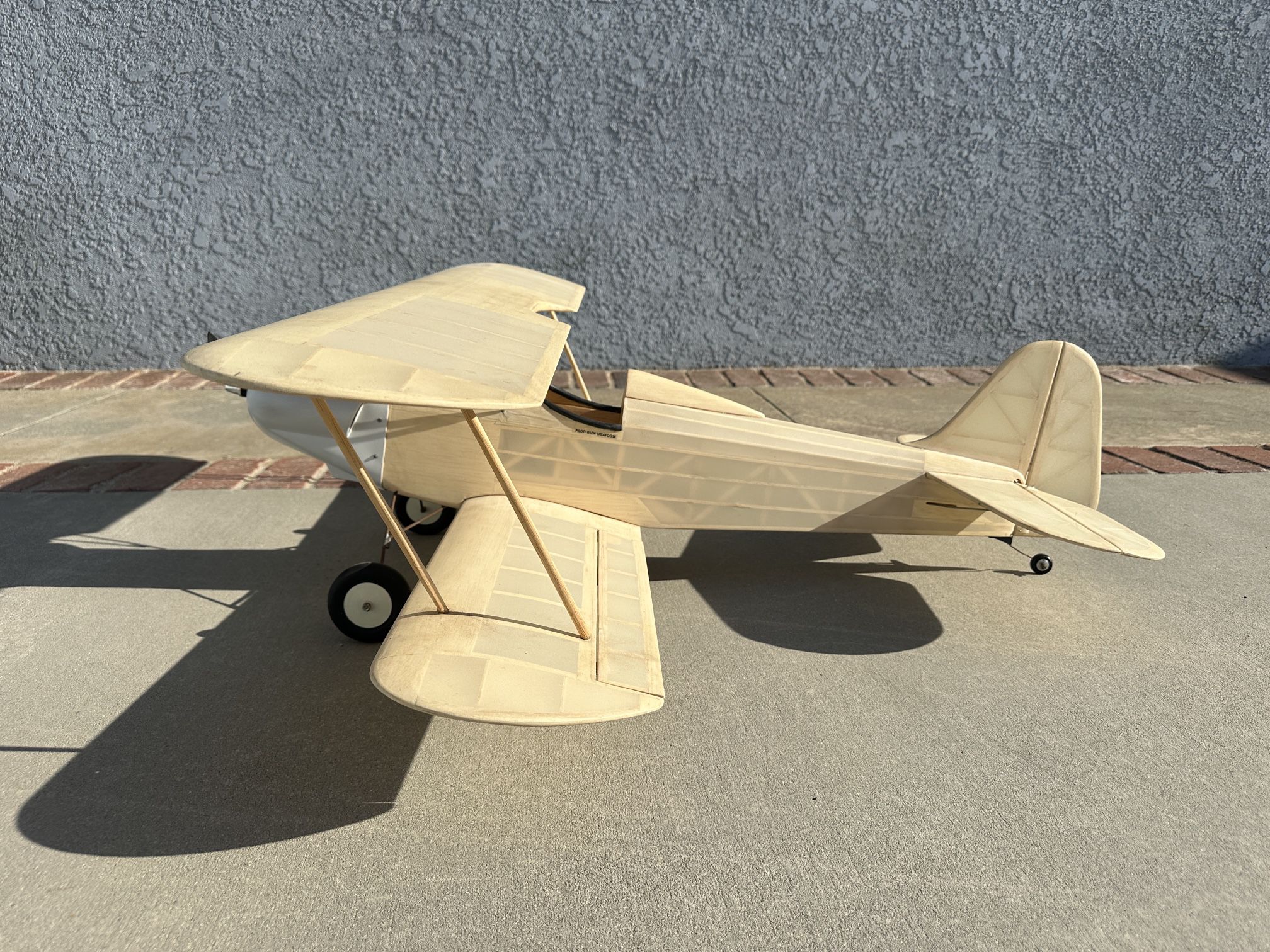 For Sale Electric SIG RC Wood Biplane