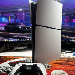 PS5 PlayStation 5 Slim Digital 1 TB Storage Comes with Controller Accessories and Cables