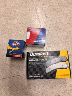 Duralast Gold Ceramic Brake Pads Bundle
