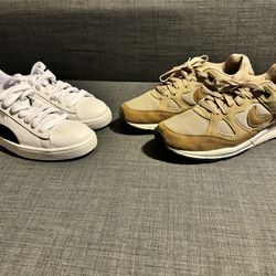 Nike And Puma Size 9.5 