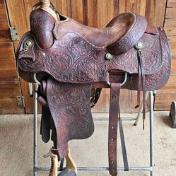 Original Billy Cook Maker Greenville, TX Roper Saddle 