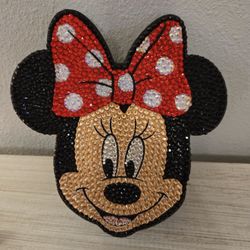 Minnie Mouse Bling Bedazzled Crossbody Bag