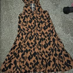 Cheetah Print Dres