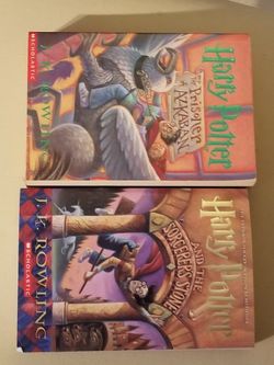 Two Harry Potter Paperback Books 