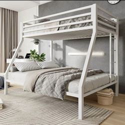 White Bunk Bed 