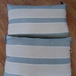 2 sofa pillows