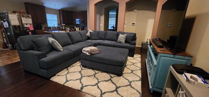 Can Deliver Living Spaces Sectional
