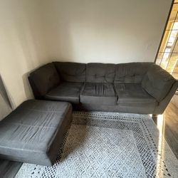 Sofa With Ottoman 