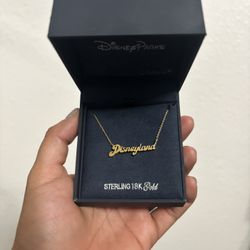 Disneyland necklace 