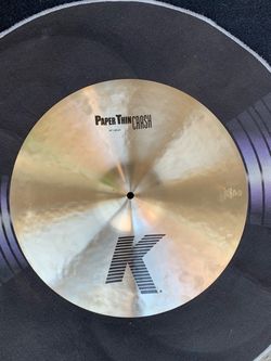 Zildjian K Series 18” Paperthin Crash Drum Cymbal BRAND NEW RETAILS for $439