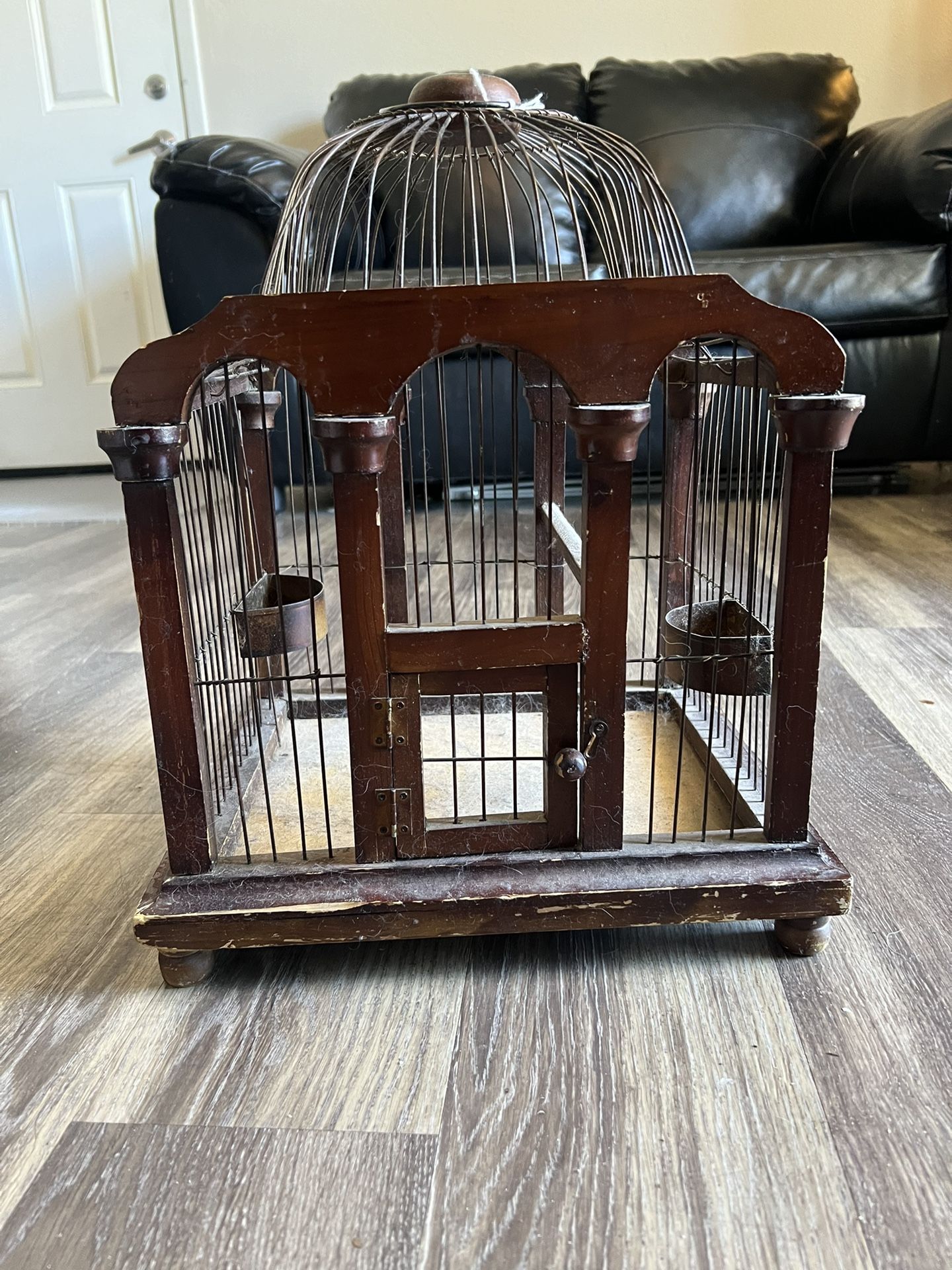 Small Vintage Style Bird Cage 