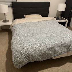 Bed and Bed Frame