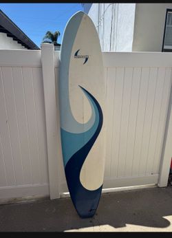 7’2” funboard surfboard