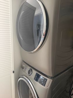 GE washer and dryer