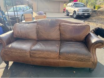 Burtheart leather couches ,