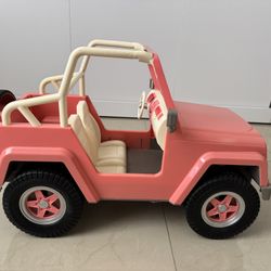 Our Generation Jeep With Radio And Bluetooth  For 18 Inches Dolls