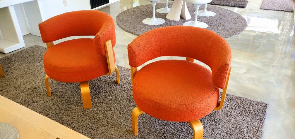Vintage Ikea Swivel Chairs