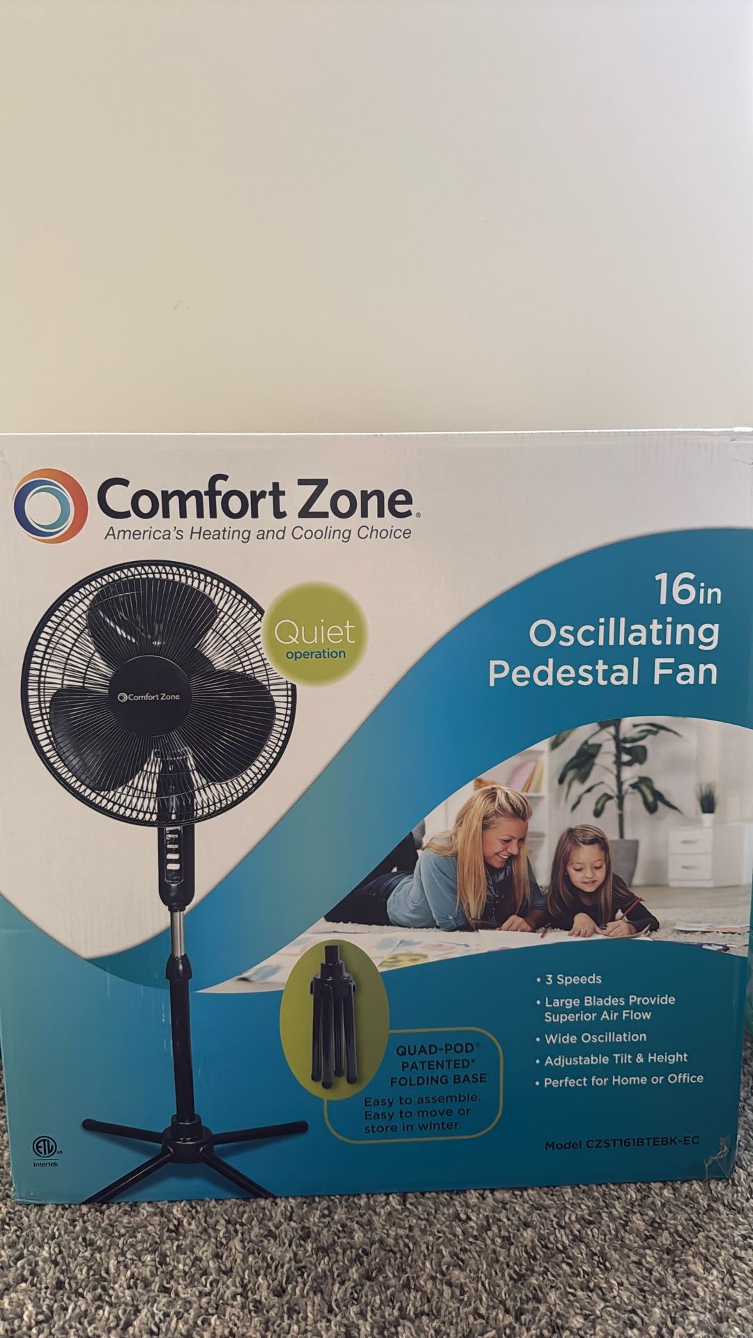 Electric Oscillating Pedestal Fan