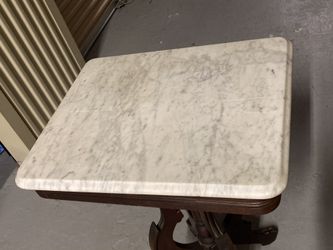 Antique Marble Top Table