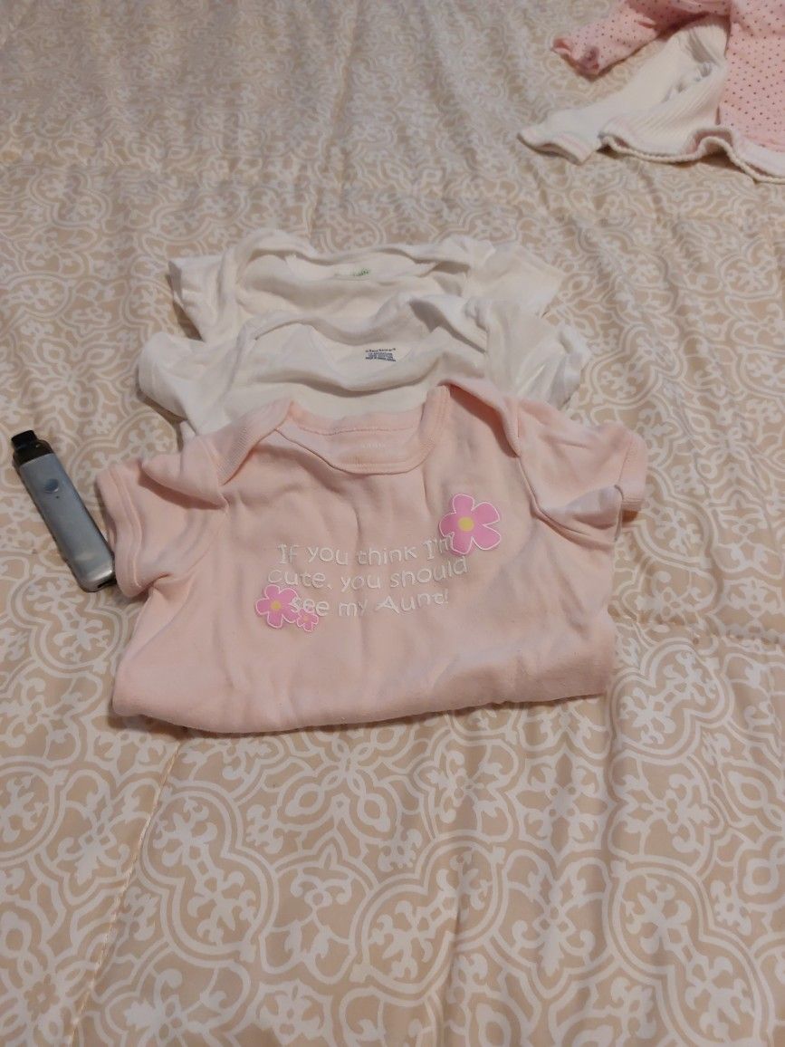 Bundle of T Shirts For 12 Month Old Girl.