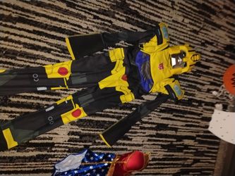 Transformer bumblebee costume
