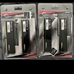 2 Sets Of DDR5 6400MHZ ram