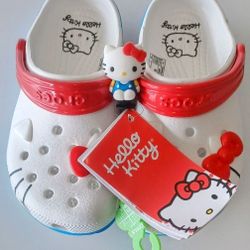 Crocs Hello Kitty White Kids
