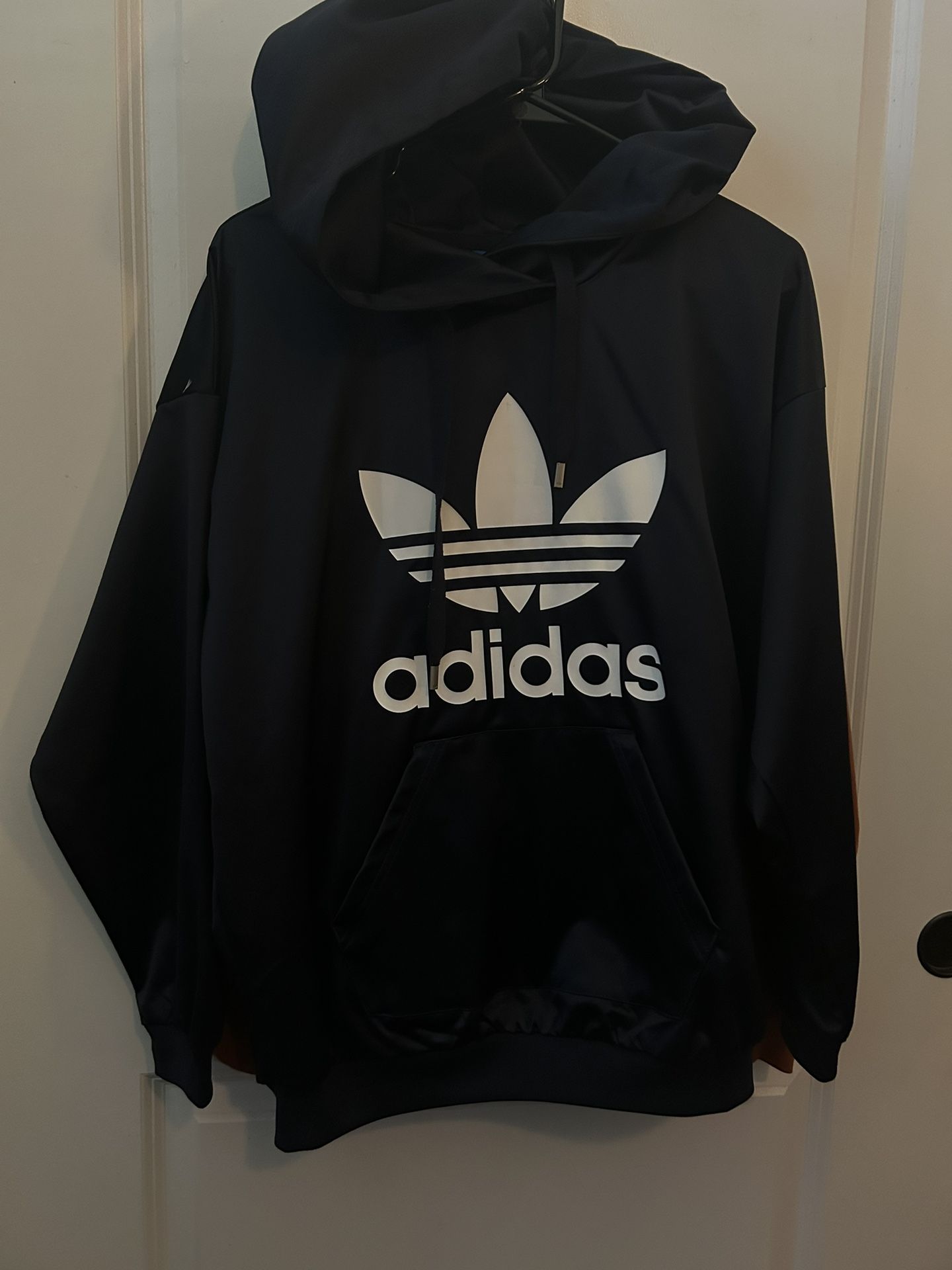 Small Silk Adidas Hoodie