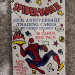 Spider-Man 30th Anniversary Trading Cards x1