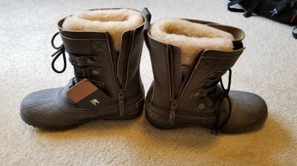 Sorel 1964 Reserve Shearling Insulated Waterproof Men's 8 Brand new