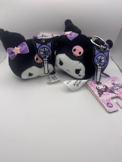 Kuromi x Katseye Plush Keychains