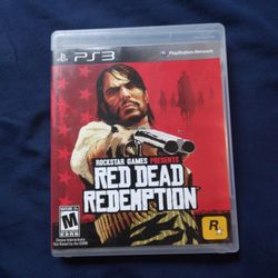 PS3 Red Dead Redemption Video Game