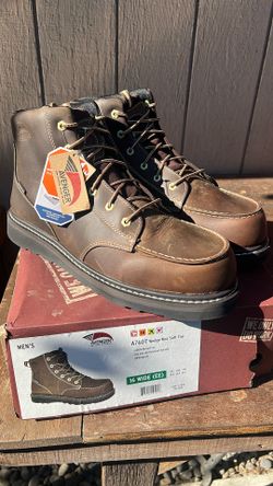 Work Boots Safety Toe Size 16