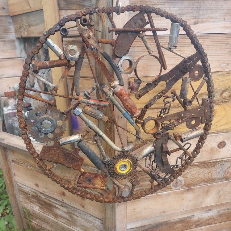 Scrap Metal Wall Art