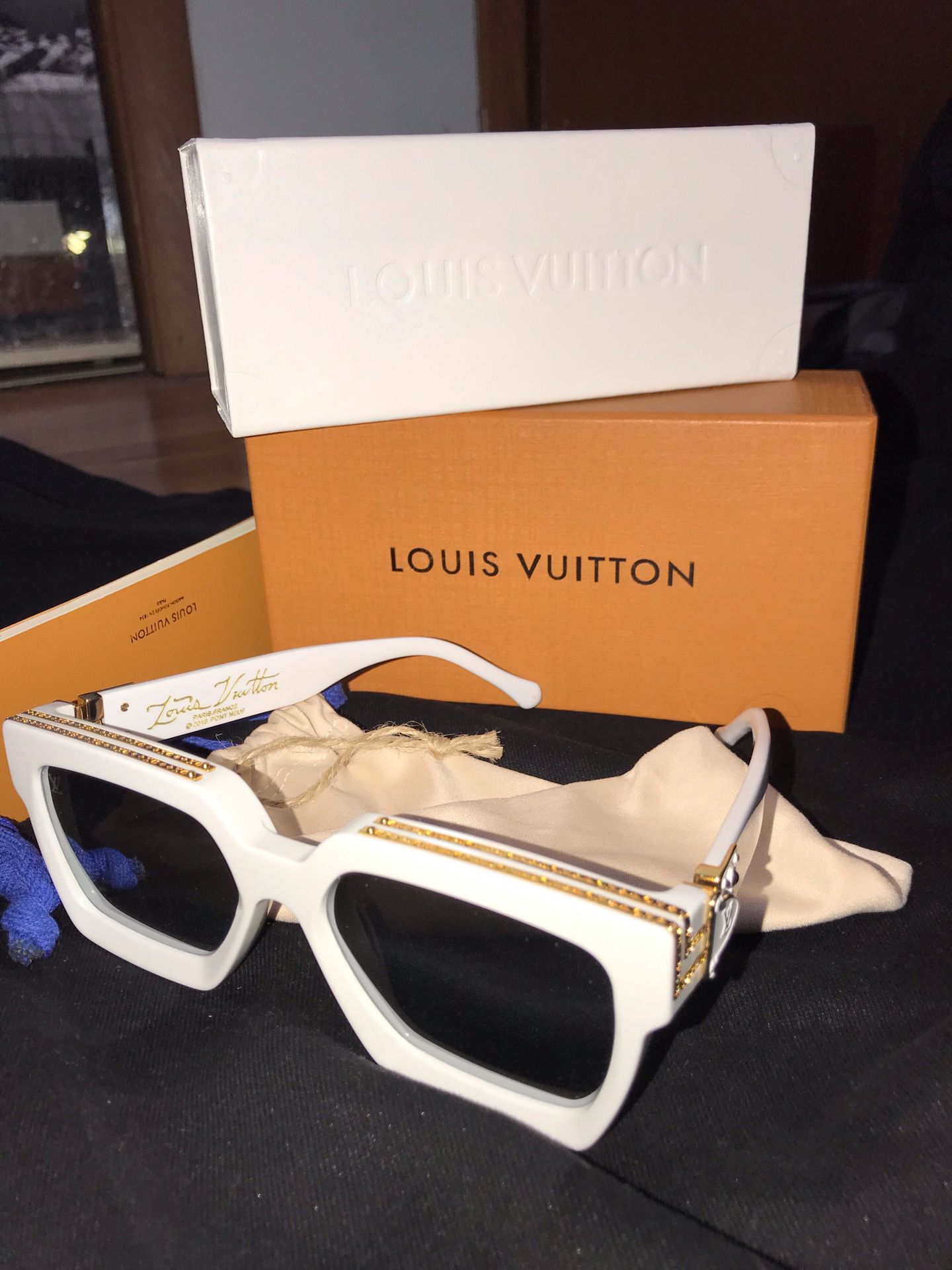 Louis Vuitton Virgil Abloh WHITE Sunglasses