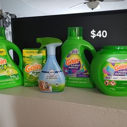Gain Laundry Detergent Bundle